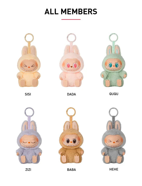 Pop Mart THE MONSTERS Labubu – „Usiądź Sobie” Winylowa Pluszowa Figurka Niespodzianka (Blind Box)
